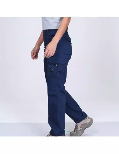 PANTALÓN CARGO MUJER 80% POLY 20% ALG.