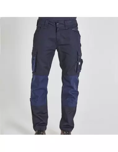 PANTALÓN HOMBRE CARGO TWILL AZUL OSCURO - AZULINO