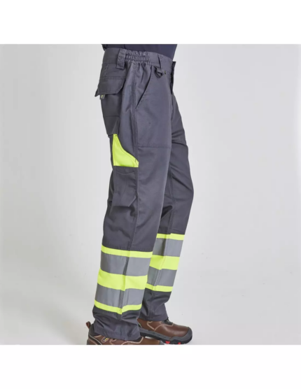 PANTALÓN GABARDINA ALTA VISIBILIDAD BICOLOR CLASE 1